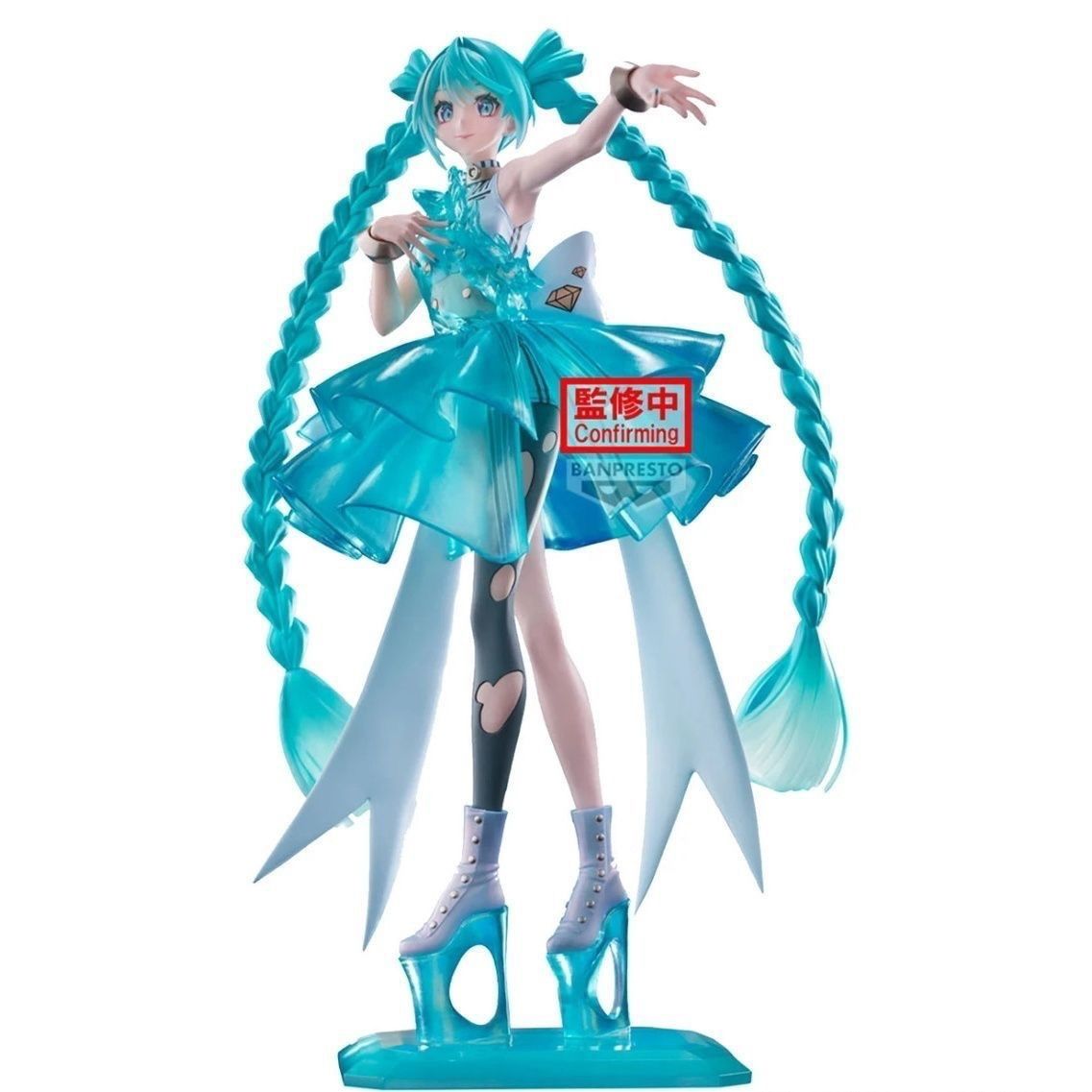 Banpresto Hatsune Miku Evolve Clearluxe Emerald Gem Figure