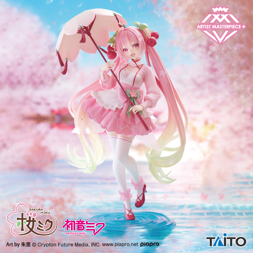 Taito Sakura Miku (Sakura Dress Version) Artist Masterpiece+ (AMP+) - Vocaloid - official photo 1